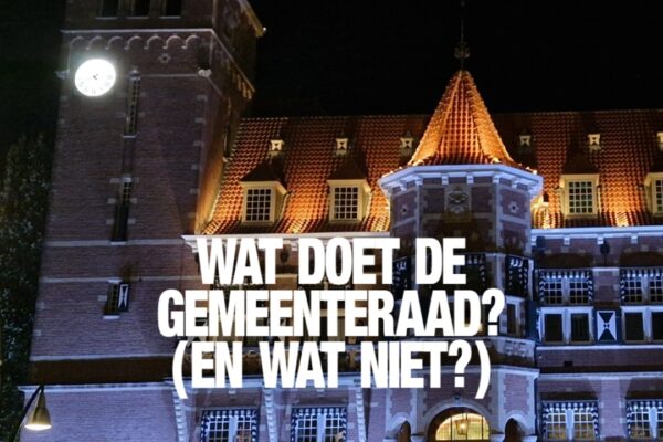 Gemeentepraat: Wat doet de gemeenteraad